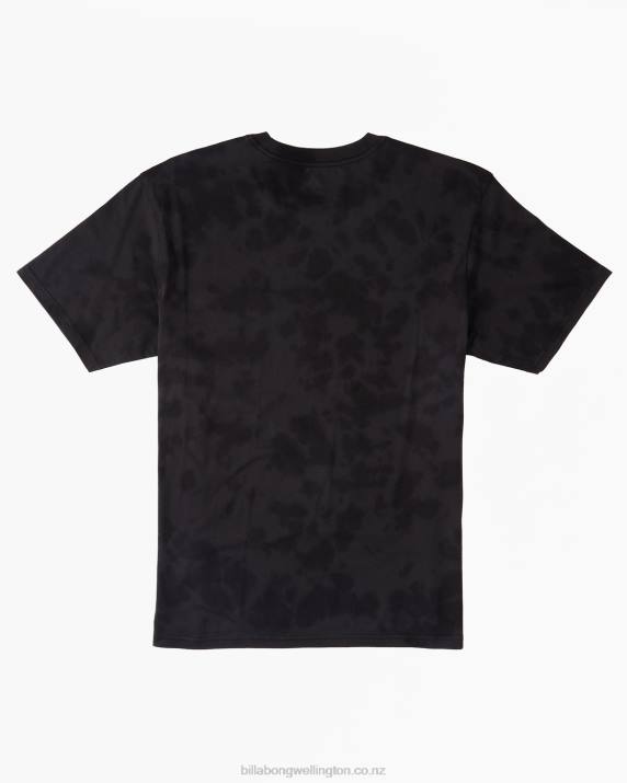 Men Washed Black Billabong Pocket Wash T-Shirt 80P8549