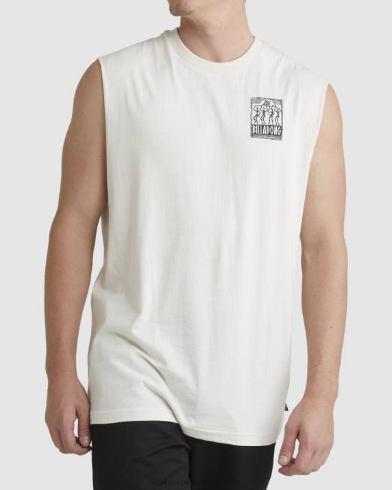 Men Bone Billabong Pilpeled Tribe Muscle Tee 80P8387