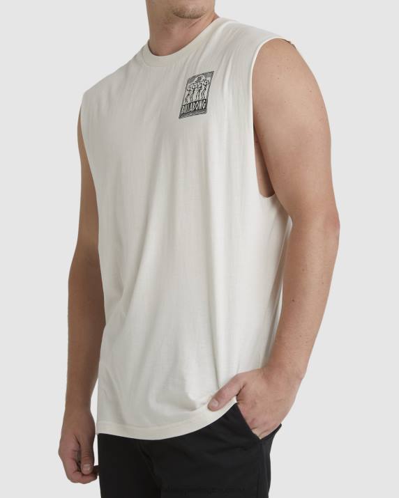 Men Bone Billabong Pilpeled Tribe Muscle Tee 80P8387
