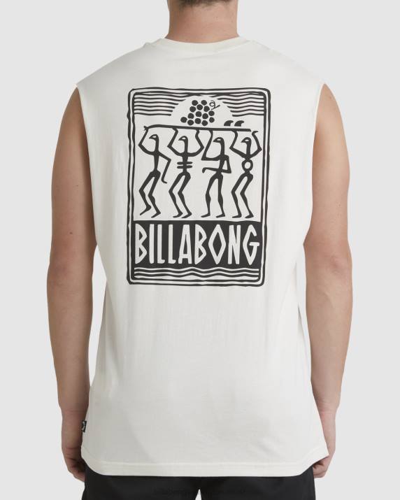 Men Bone Billabong Pilpeled Tribe Muscle Tee 80P8387