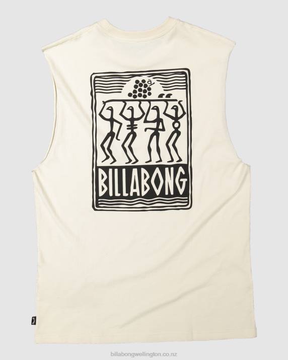 Men Bone Billabong Pilpeled Tribe Muscle Tee 80P8387