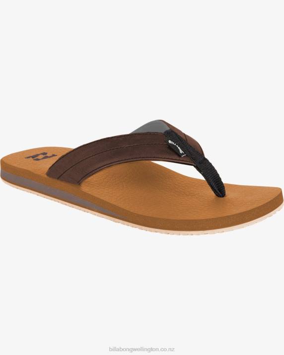 Men Camel Billabong All Day Impact Cush Sandals 80P8727