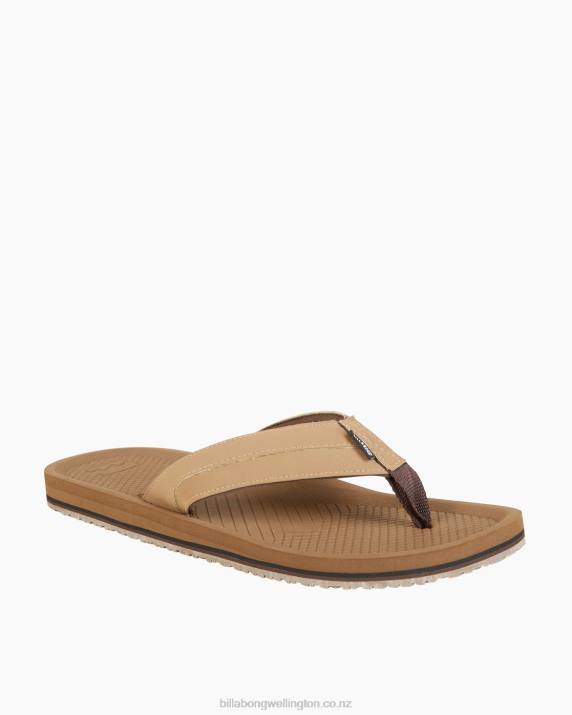 Men Camel Billabong Offshore Impact Sandals 80P8837