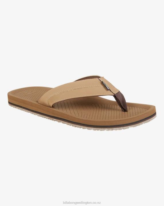 Men Camel Billabong Offshore Impact Sandals 80P8837
