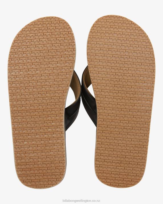 Men Charcoal Billabong All Day Impact Cush Sandals 80P8725