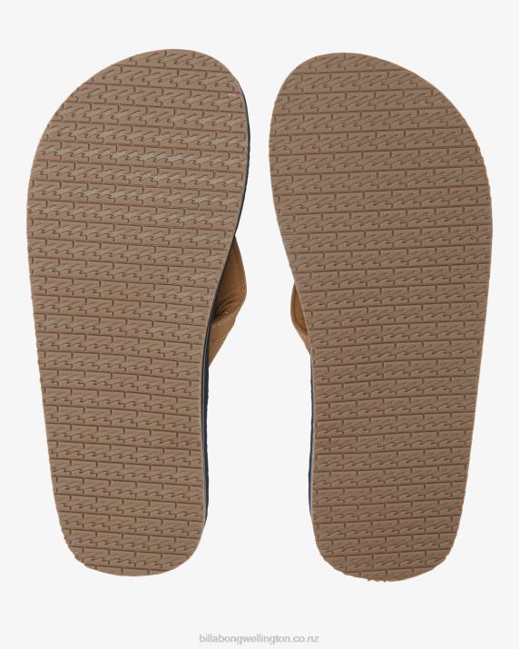 Men Navy Billabong Offshore Impact Sandals 80P8752