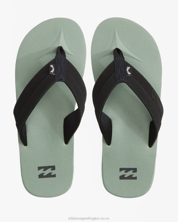 Men Sage Billabong All Day Impact Slip-On Sandals 80P8771