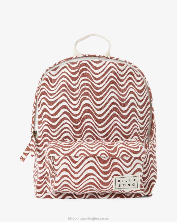 Women Americano Billabong Mini Mama Canvas Backpack 80P82440