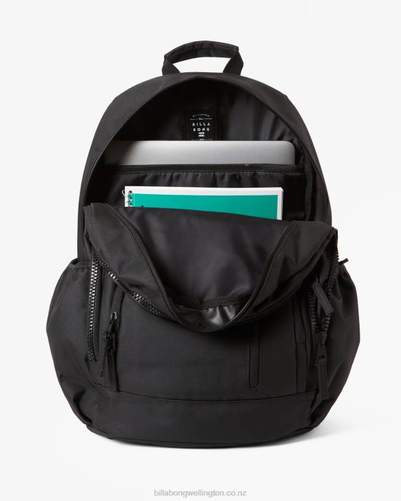 Women Black Billabong Roadie Backpack 80P82416