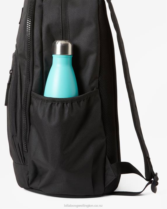 Women Black Billabong Roadie Backpack 80P82416