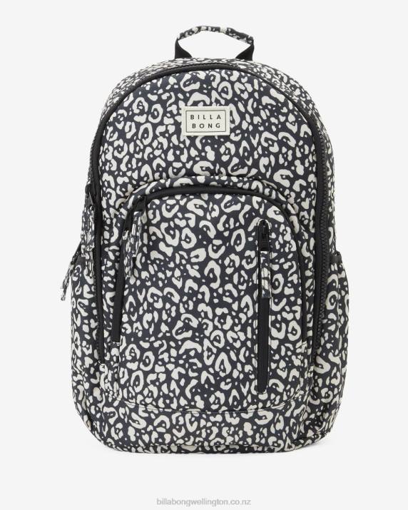 Women Black Pebble Billabong Roadie Backpack 80P82445