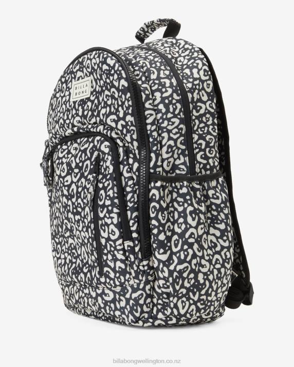 Women Black Pebble Billabong Roadie Backpack 80P82445
