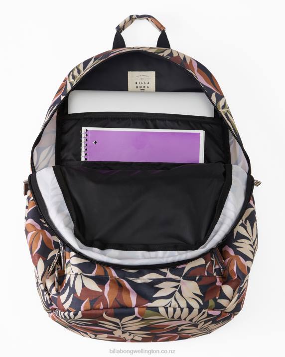 Women Black Sands Billabong Roadie Backpack 80P82430