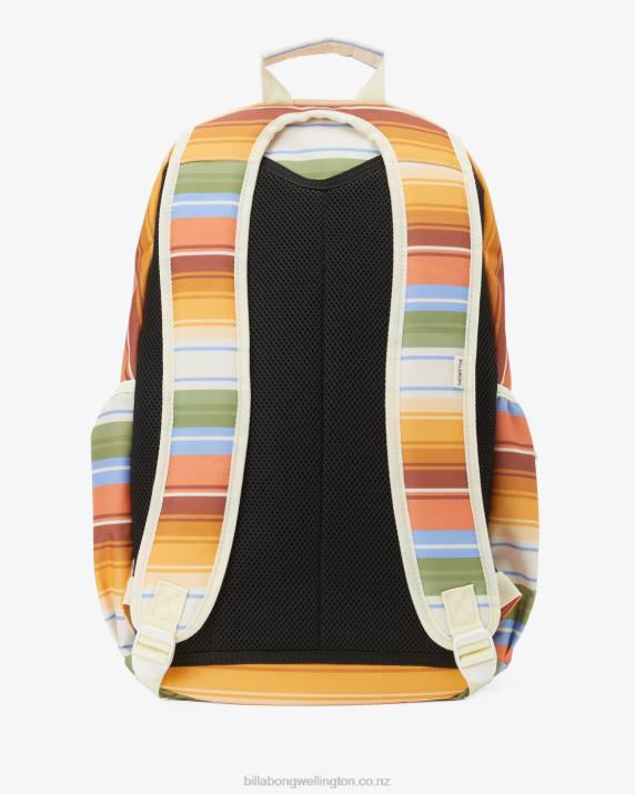 Women Orange Kiss Billabong Roadie Backpack 80P82438