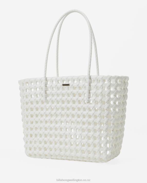 Women Salt Crystal Billabong Bright Side Carry Tote Bag 80P82395