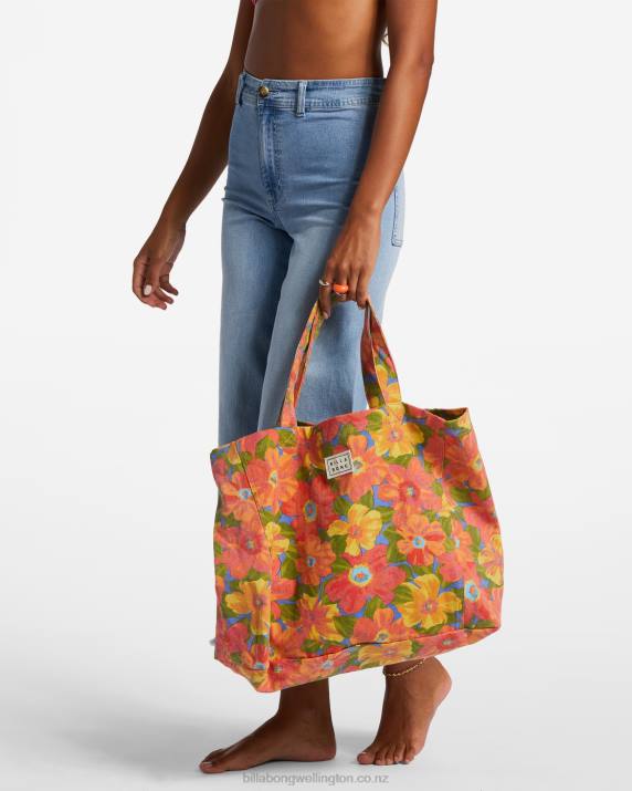 Women Seaside Billabong So Essential Tote Bag 80P82425
