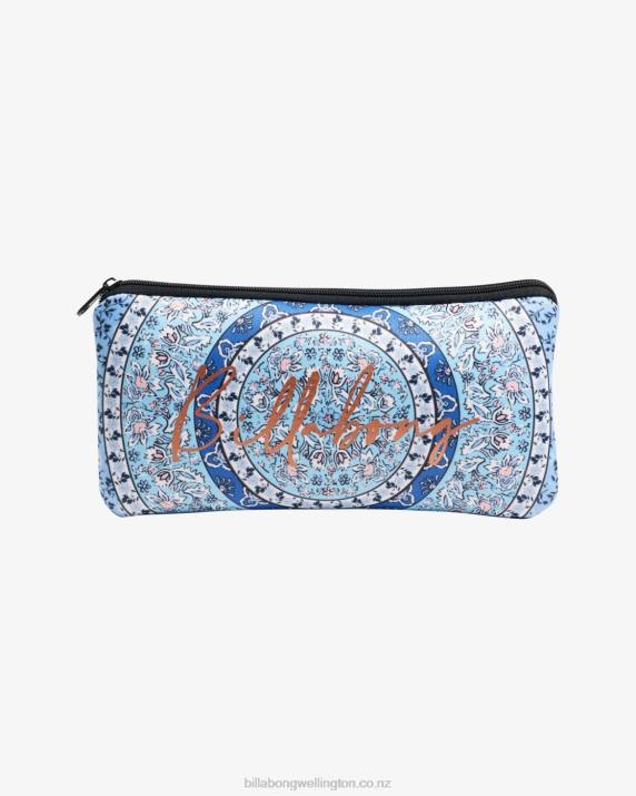 Women Sweet Blue Billabong Skylar Pencil Case 80P82484
