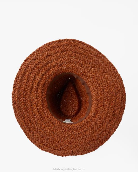 Women Brick Billabong Sea Mist Straw Hat 80P82464