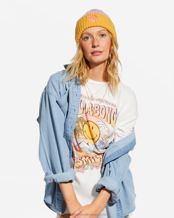 Women Brighter DaysBillabong x Smiley Beanie 80P82475