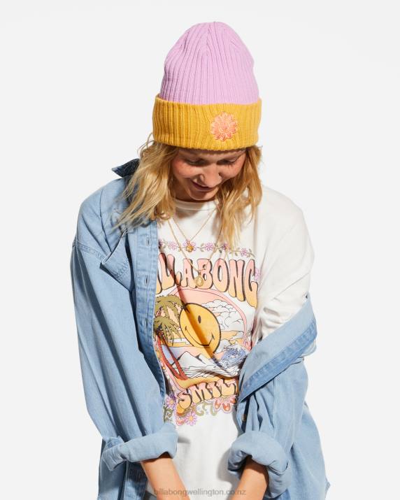 Women Brighter DaysBillabong x Smiley Beanie 80P82475