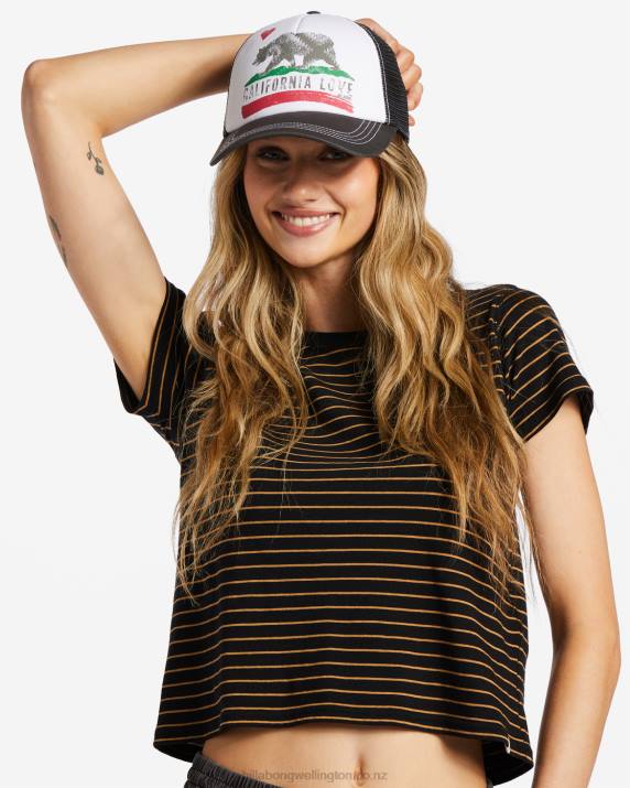 Women Char Billabong Pitstop Trucker Hat 80P82392