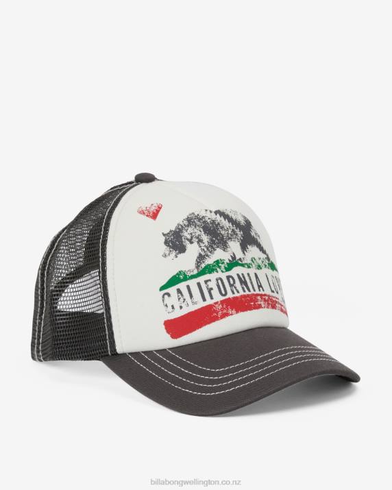 Women Char Billabong Pitstop Trucker Hat 80P82392