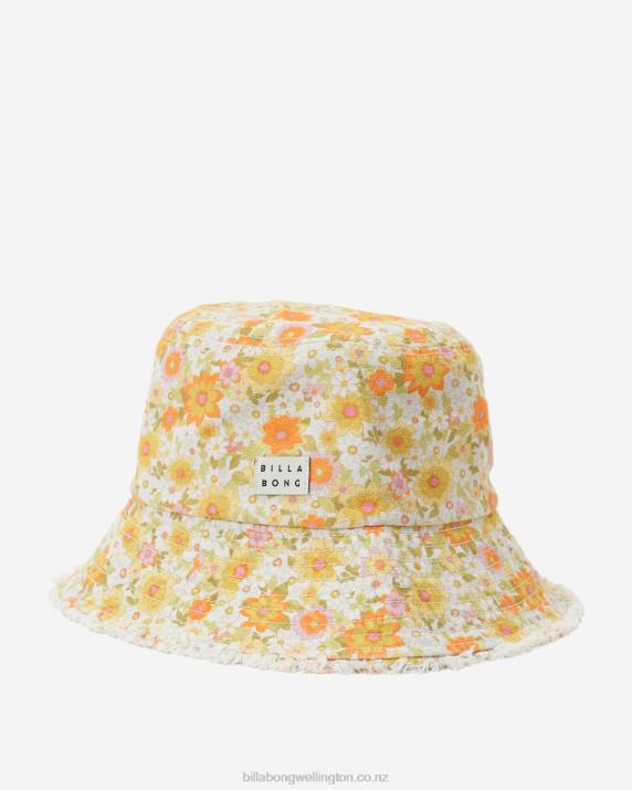 Women Honeybee Billabong Suns Out Bucket Hat 80P82400