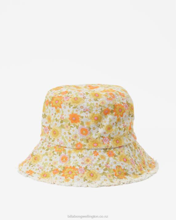 Women Honeybee Billabong Suns Out Bucket Hat 80P82400