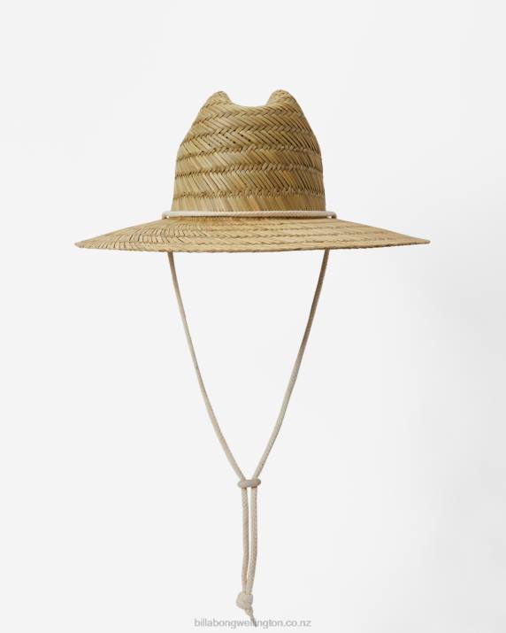 Women Natural Billabong New Comer Straw Hat 80P82388