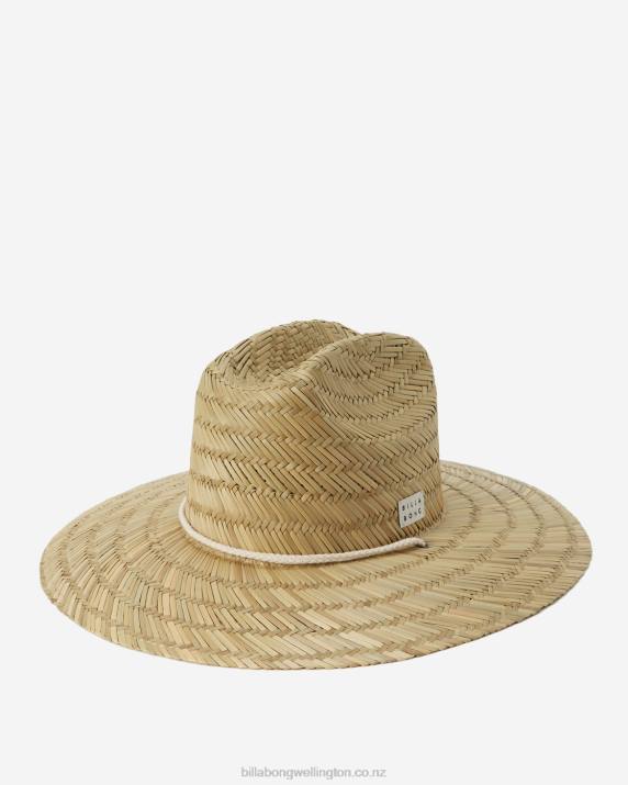 Women Natural Billabong New Comer Straw Hat 80P82388