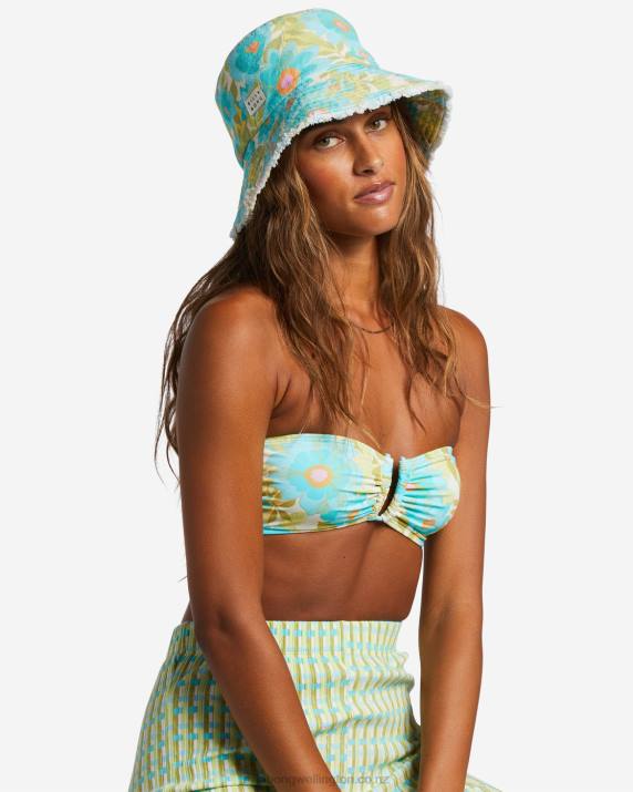 Women Ocean Eyes Billabong Suns Out Bucket Hat 80P82396