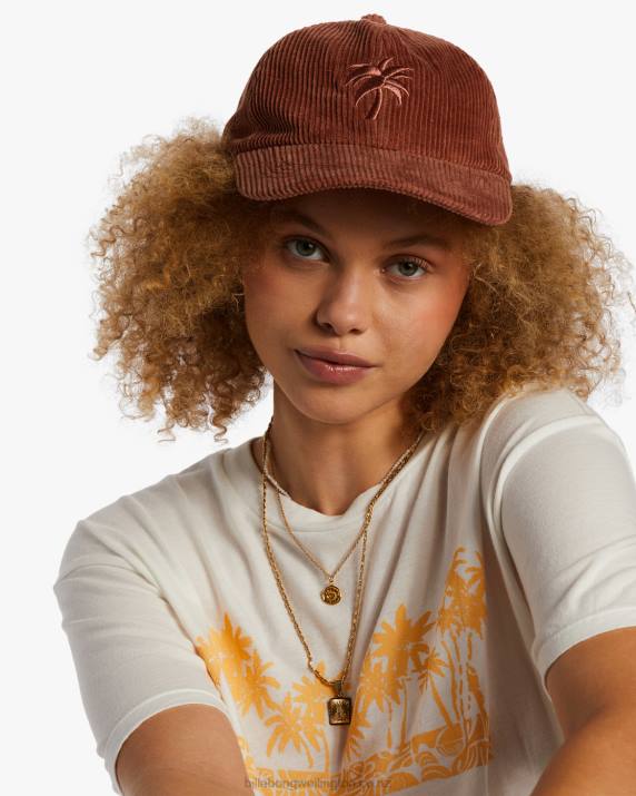 Women Rose Dawn Billabong Dad Cap Strapback Hat 80P82426