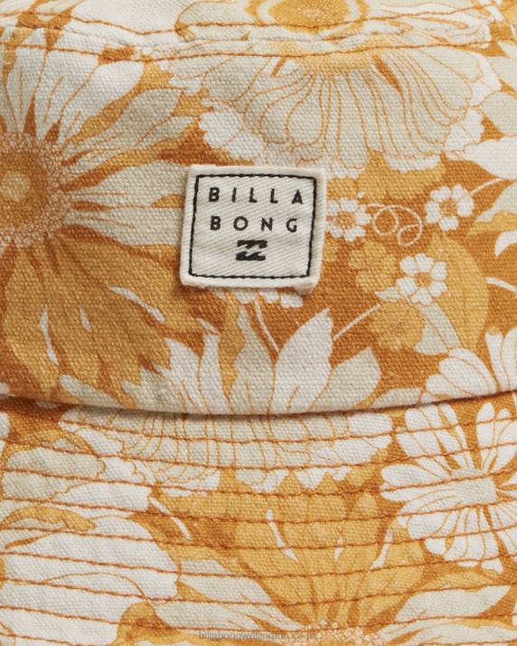 Women Rust Billabong Dalilah Bucket Hat 80P82466