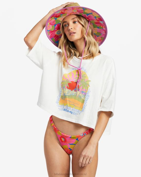Women Seaside Billabong Tipton Straw Lifeguard Hat 80P82384