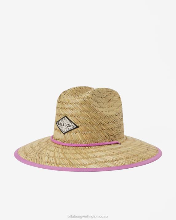 Women Seaside Billabong Tipton Straw Lifeguard Hat 80P82384