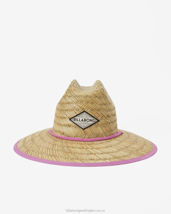 Women Seaside Billabong Tipton Straw Lifeguard Hat 80P82384