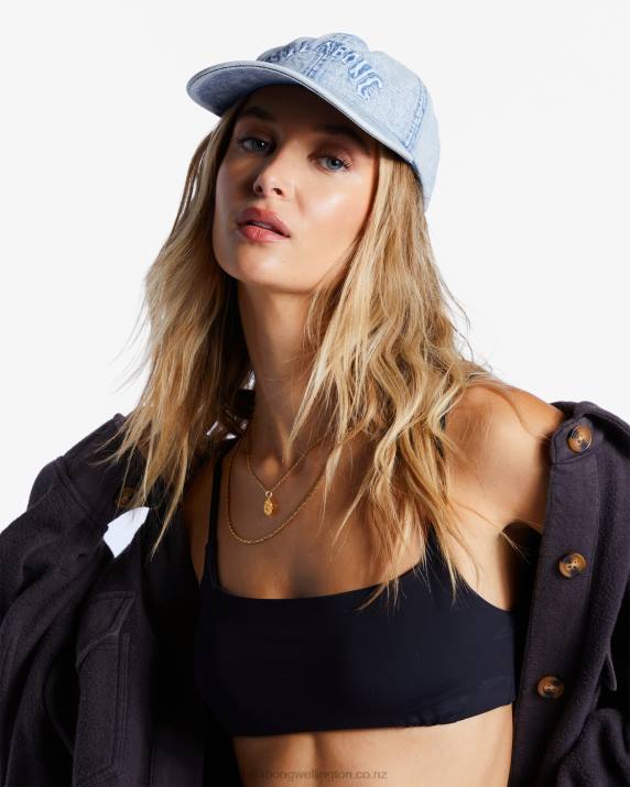 Women True Blue Billabong Dad Cap Strapback Hat 80P82432