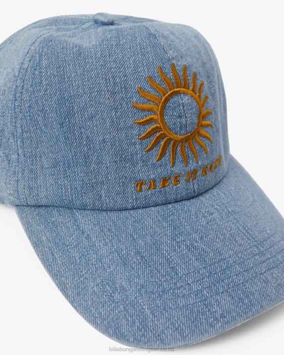 Women True Blue Billabong Dad Cap Strapback Hat 80P82476
