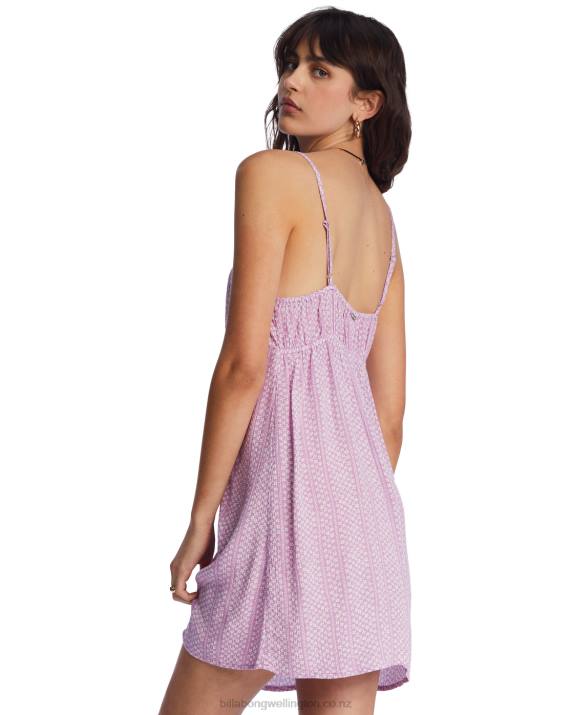 Women Lilac Dream Billabong As If Mini Dress 80P82136
