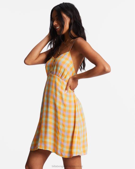 Women Multi Billabong As If Mini Dress 80P82180