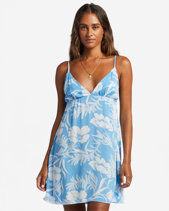 Women Multi Billabong Just Add Sun Mini Slip Dress 80P81918
