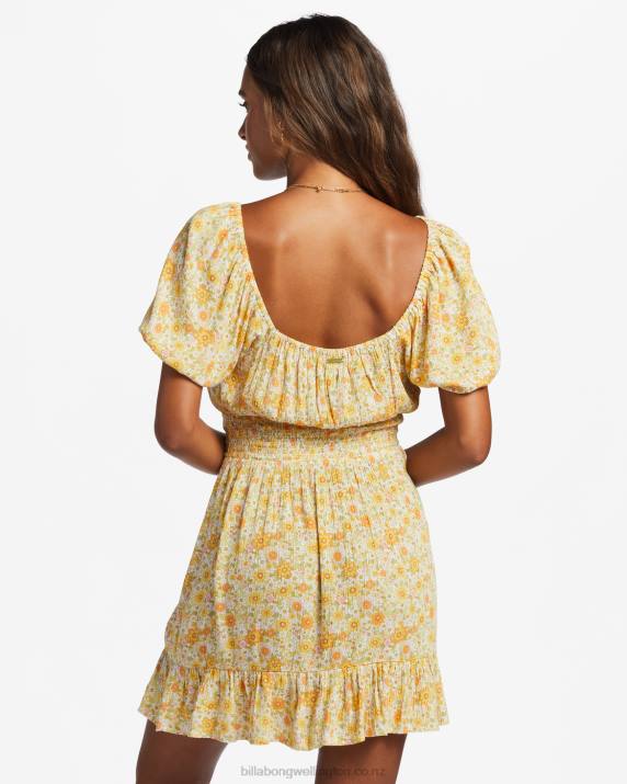 Women Multi Billabong Something Pretty Mini Dress 80P81899