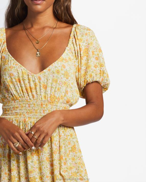 Women Multi Billabong Something Pretty Mini Dress 80P81899