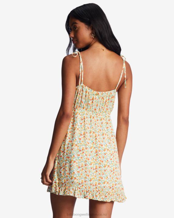 Women Salt Crystal Billabong Heart Breaker Strappy Dress 80P81956