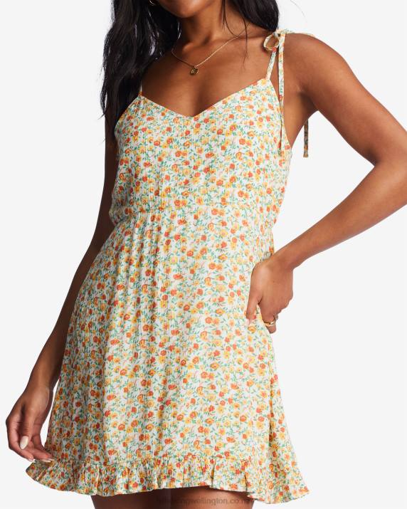 Women Salt Crystal Billabong Heart Breaker Strappy Dress 80P81956
