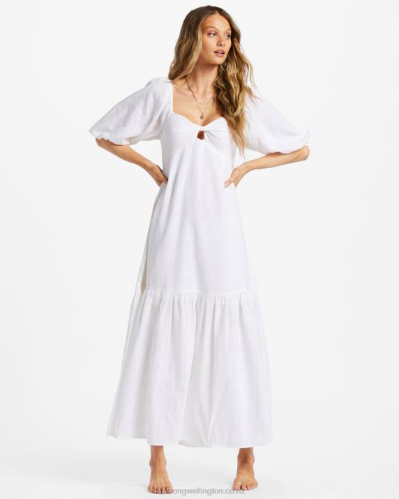Women Salt Crystal Billabong Paradise Cove Maxi Dress 80P81828
