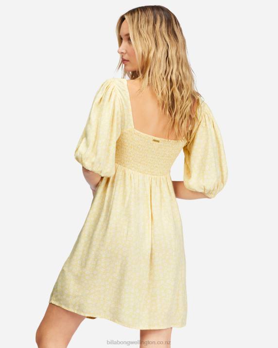 Women Salt Crystal Billabong Sea Side Babydoll Dress 80P82326