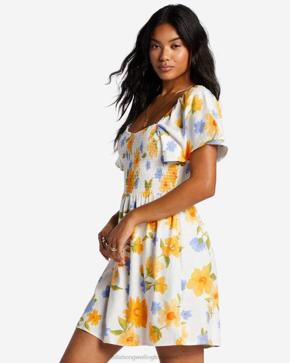 Women Salt Crystal Billabong Sweet Side Mini Dress 80P82082