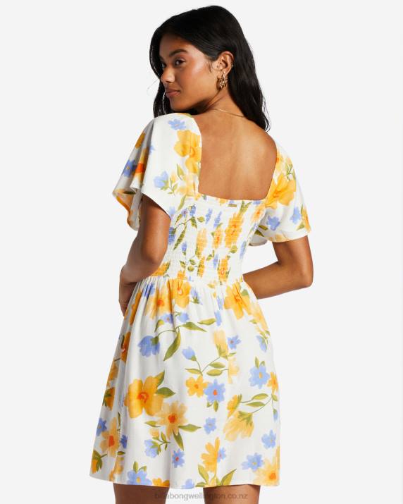Women Salt Crystal Billabong Sweet Side Mini Dress 80P82082