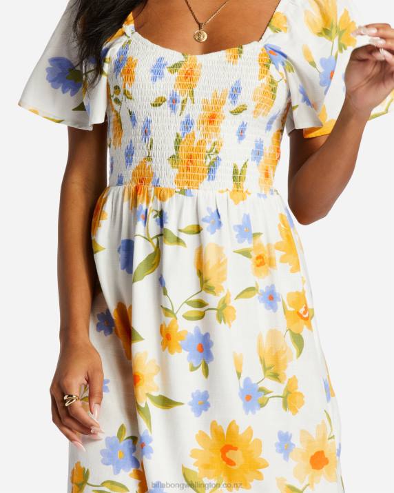Women Salt Crystal Billabong Sweet Side Mini Dress 80P82082